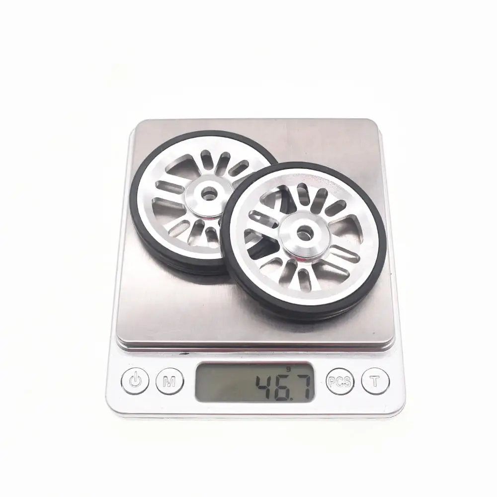 

TWTOPSE British Flag Bike Easywheel For Brompton Folding Bicycle Bike Bearing Wheel Aluminum Wheel Easy wheel EZwheel For 3sixty