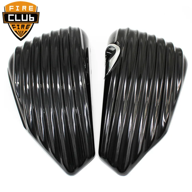 Мотоциклетная Левая Правая сторона Крышка батарейного отсека для Harley Sportster 883 1200 XL 2004-2013 для обтекателя Крышка батарейного отсека