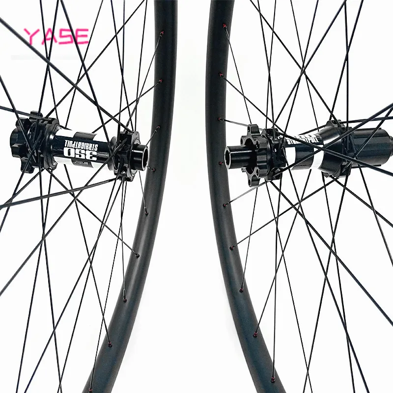 Сверхлегкая mtb Колесная 29er 28x22 мм бескамерная прямая тяга DT350S boost 100x15 142x12 карбоновое дисковое колесо для колеса