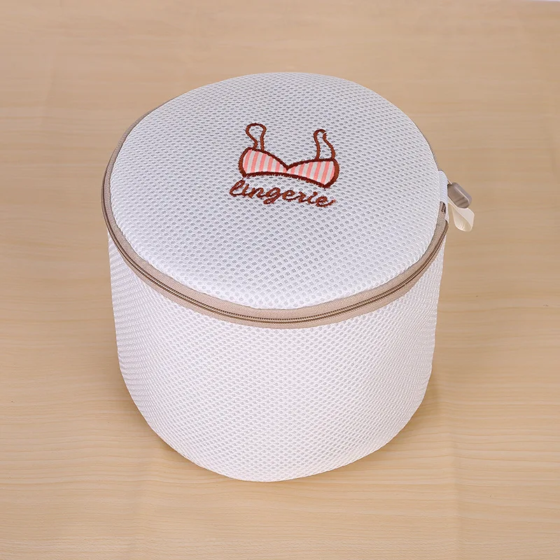 

Thick embroidered logo anti-hook sandwich sandwich laundry bag underwear pants skirt care bag mesh bag