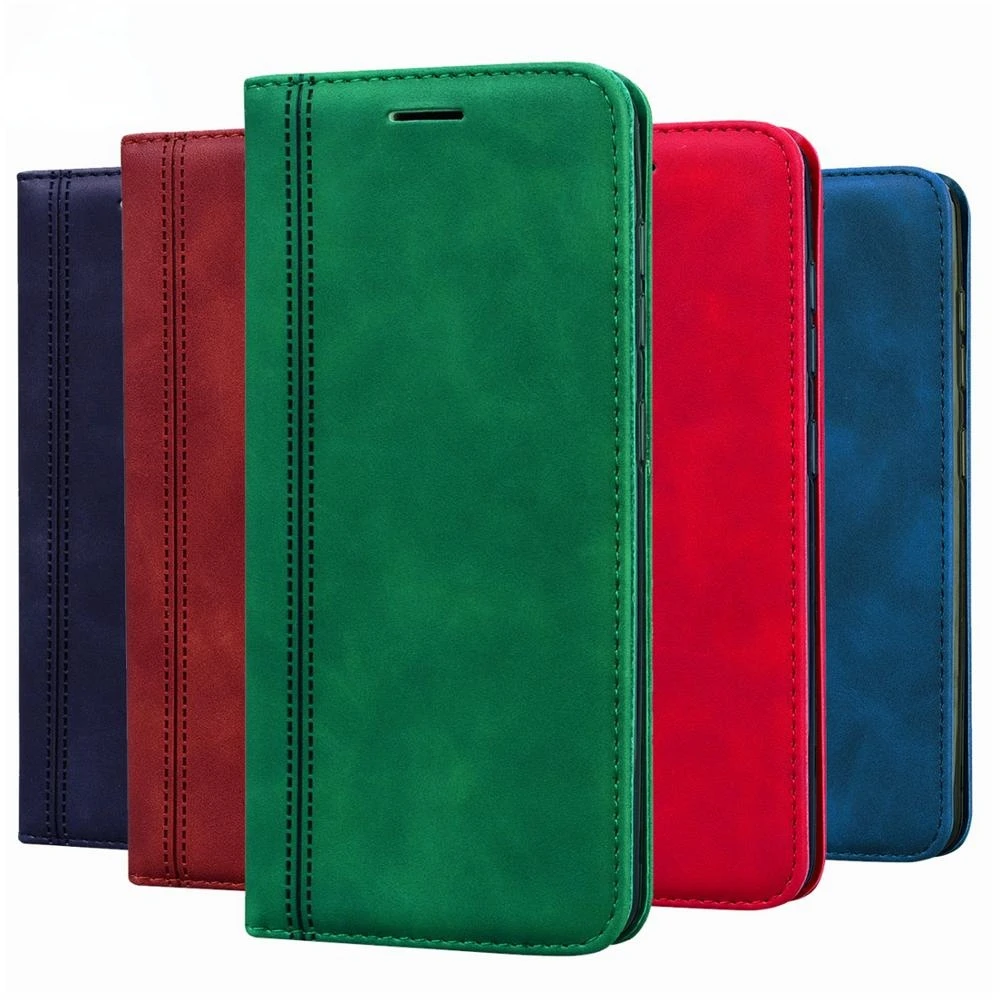 

2020 Holder Wallet Card Slots Stand Cover Magnetic Leather Flip Phone Case For iPhone 12 Mini 11 Pro Max XS XR 7 8+ 6 6S Plus SE