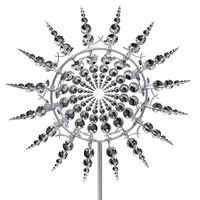 unique and magical metal windmill outdoor wind spinners wind catchers yard patio lawn garden border decor windmill ornament