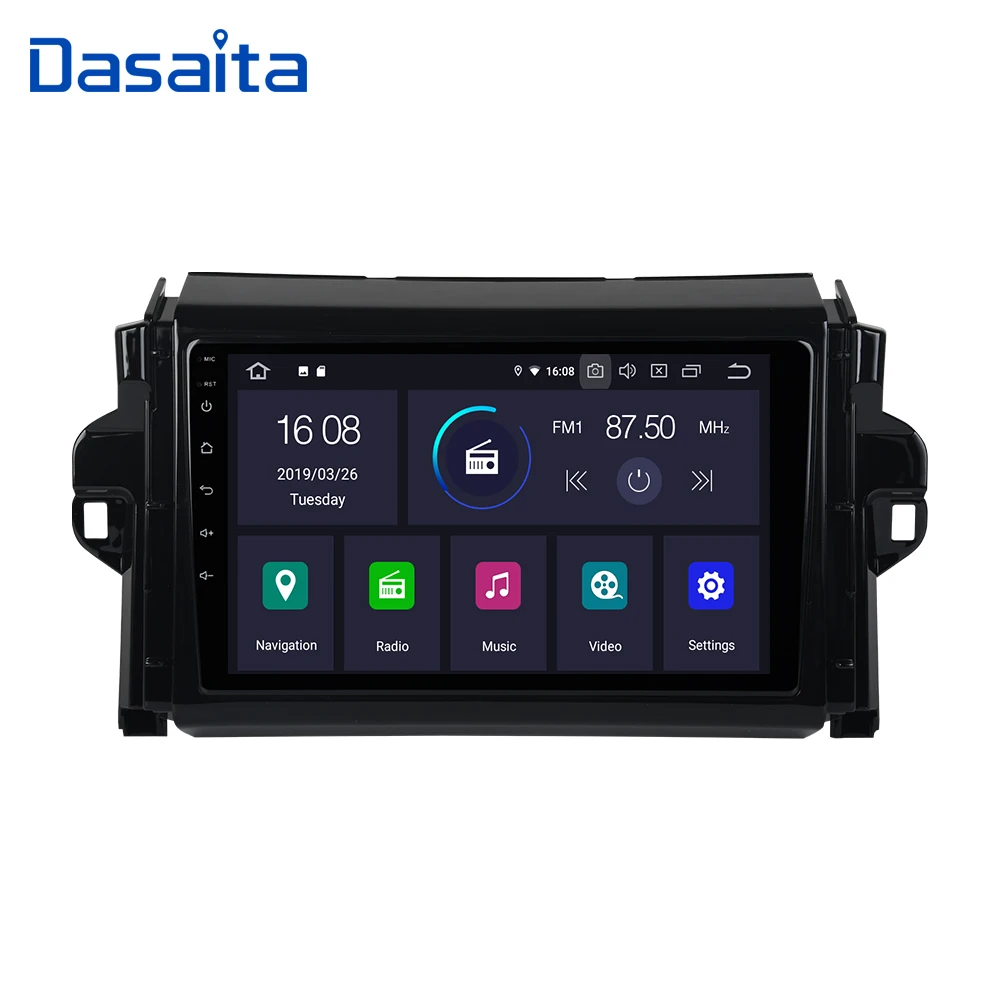 10 2 &quotIPS экран Android 9 0 автомобильное радио для Toyota Fortuner GPS 2016 2017 2018 автомобильный