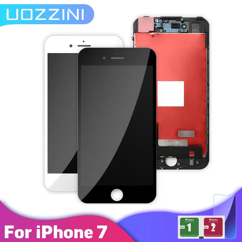 ЖК дисплей класса AAA +++ для iPhone 7 сенсорный дигитайзер в сборе 100% протестирован с