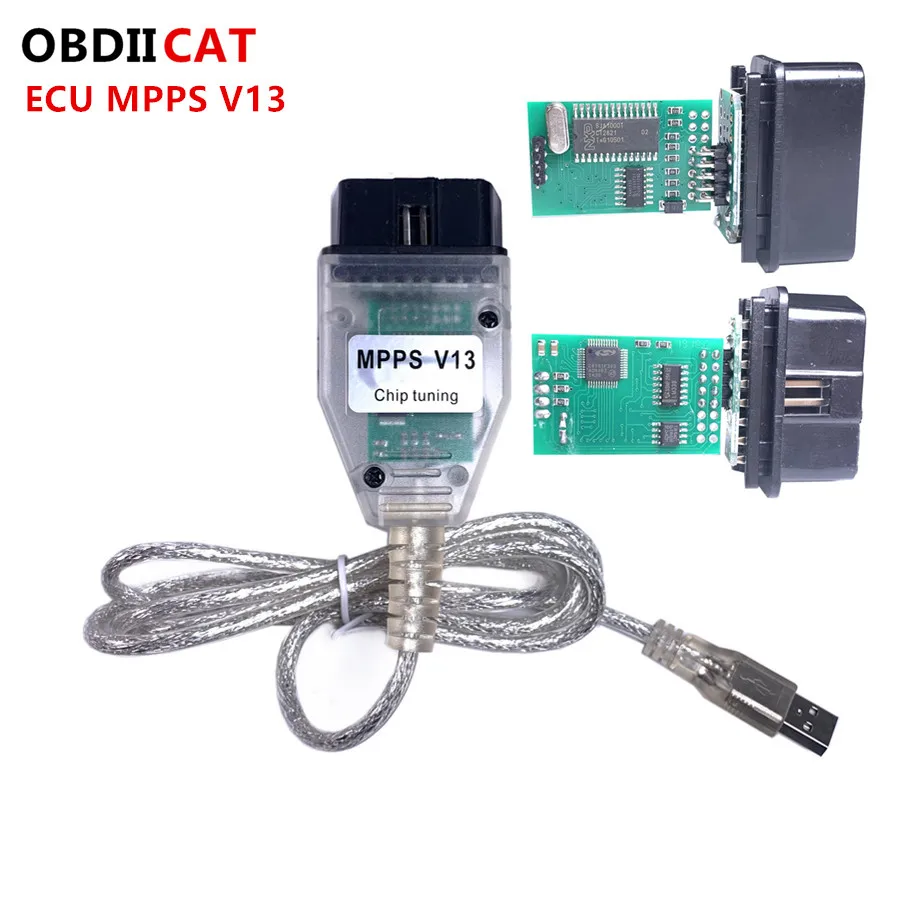 SMPS MPPS V13.02 ECU чип Тюнинг инструмент V13 диагностический интерфейс USB кабель K Can