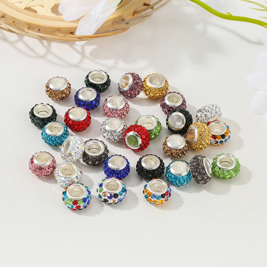 SEIALOY 2 шт./лот новые блестящие бусины с кристаллами подходят для оригинальных