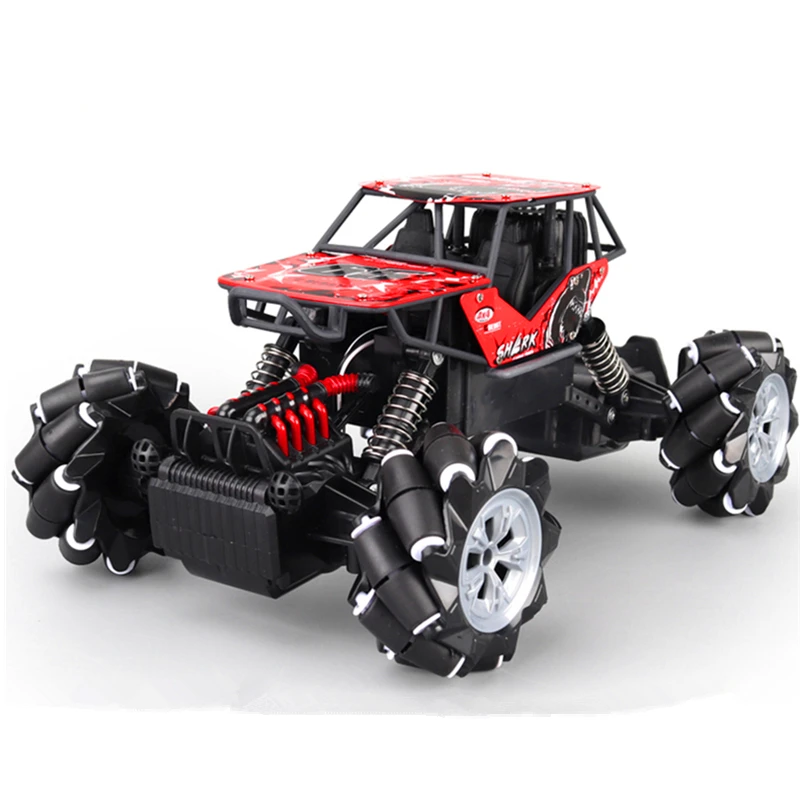 AZMA 2.4G 4WD rc Car Toy 1:16 Twist Sides High Speed RC car toys Drift Off-road Stunt Twinkle rolling vehicle toy kids gift | Игрушки и