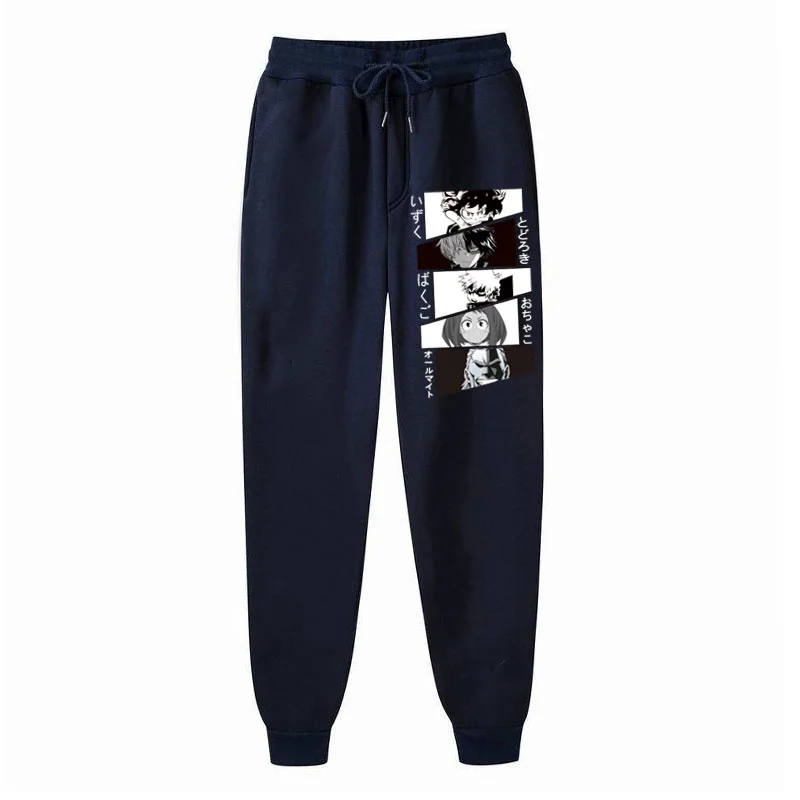 

Anime My Hero Academia Harajuku Men's Pants Print Joggers Male Trousers Casual Pants Sweatpants Jogger Fitness sweatpants