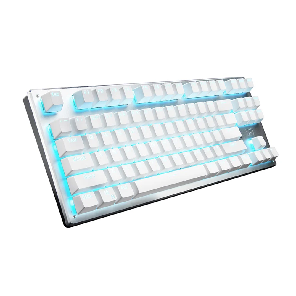 

87 Key Bluetooth Mechanical Keyboard Wired Wireless Personality Lighting Bluetooth 3 Mode Phablet Computer Game Keyboard