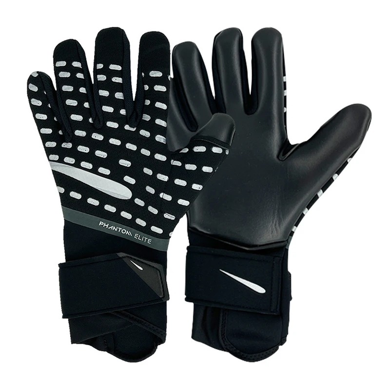 

Профессиональные утолщенные латексные перчатки вратаря, черные перчатки вратаря для футбола, перчатки для вратаря, перчатки для вратаря с ...
