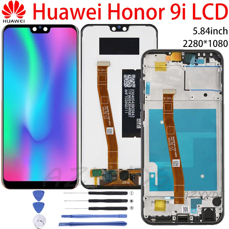 

5.84"Original LCD For HUAWEI Honor 9i/9n LCD Display Digitizer Touch Screen Assembly For Honor 9i/9n LCD Display With Frame