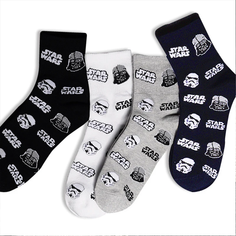 2021 Disney Star Wars Cosplay Socks Jedi Knight Master Yoda C-3PO Wookiee Comic Women Men Force Awakens Gifts Toy | Женская одежда