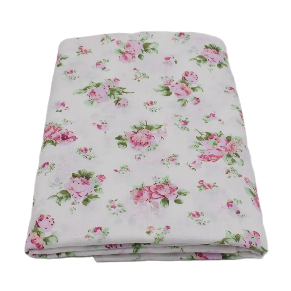 Детская одежда для сна из Твила хлопковая ткань с цветочным принтом шитья платье