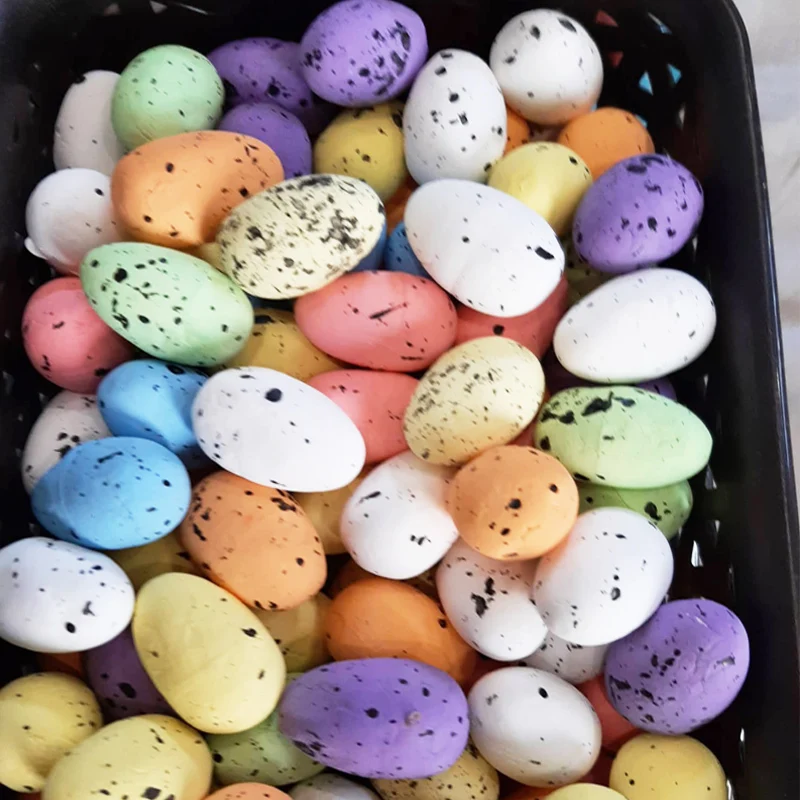 Пасхальные украшения дома пасхальное яйцо из пенопласта Раскрашенная птица