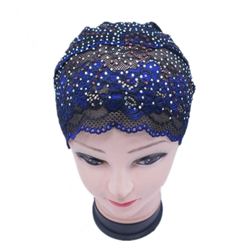 Мусульманская тонкая шляпа Женская сетчатая марлевая Baotu горячая кружевная