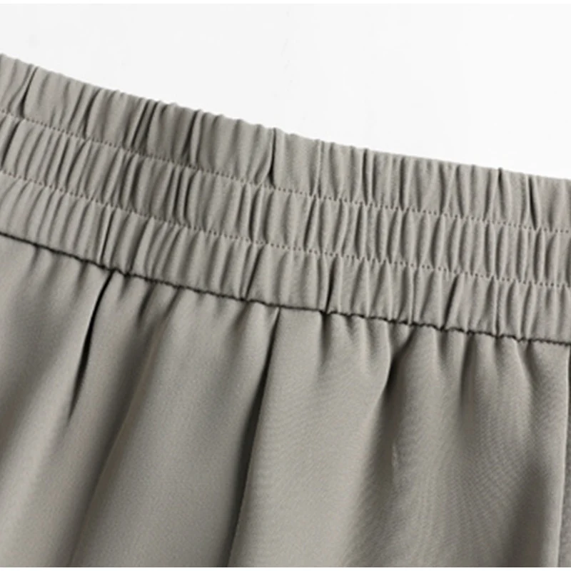 

Summer Loose Casual Trousers For Women High Waist Maxi Wide Leg Pants Female Elegant 2021 Fashion Clothes New