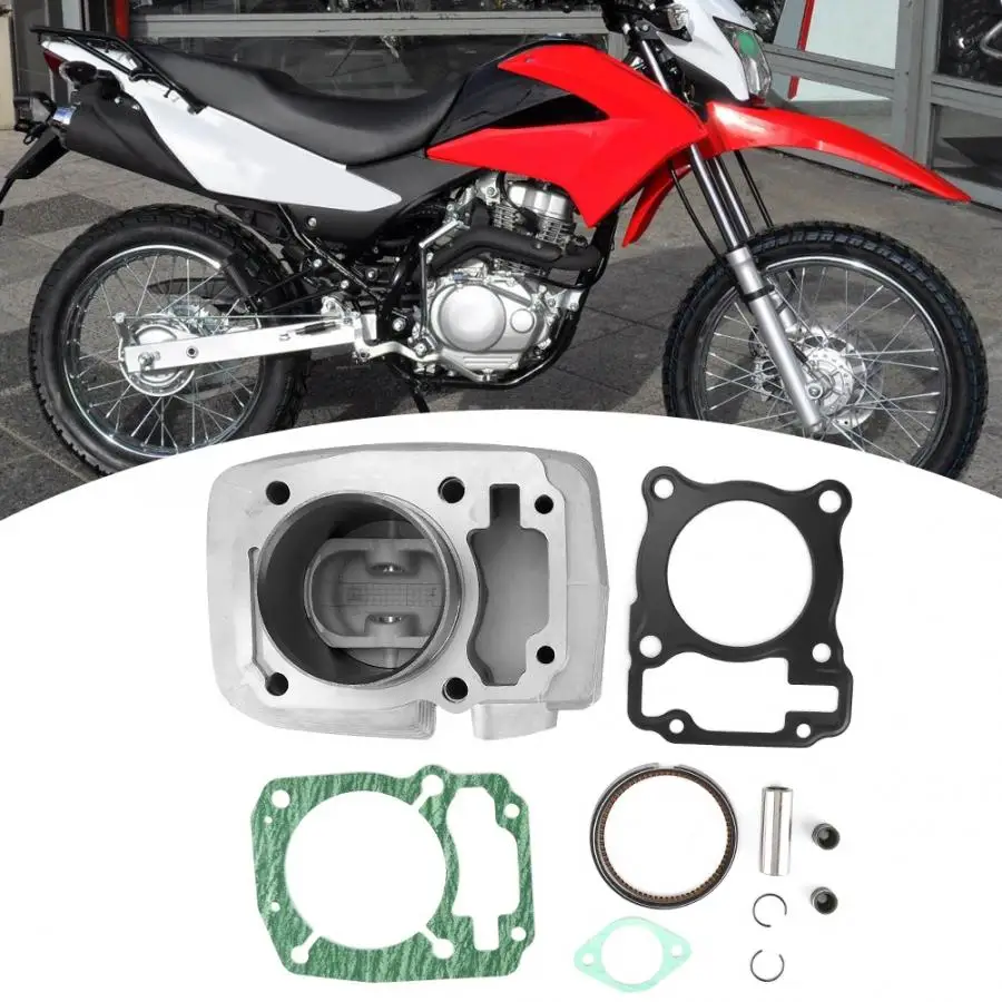 

Big Bore 65.5mm Motorcycle Engine Cylinder Piston Gasket Kit Set for Honda XR150 CBF150 Upgrade 185cc 200cc Motorcycle Parts