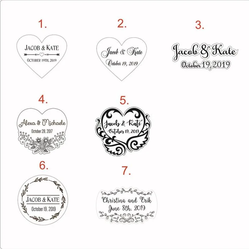 Серебряное сердце Гостевая книга Альтернативная drop top box персонализированная