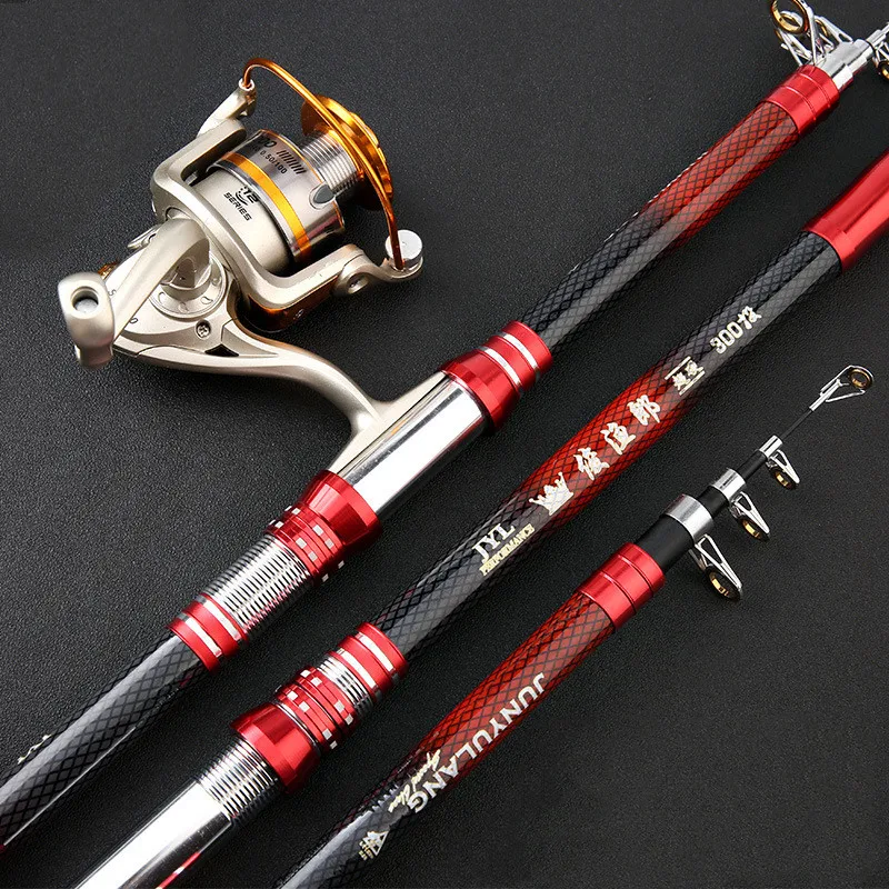 

Telescopic carbon fiber fishing rod outdoor travel mini fishing rod high quality 2.1m-4.5m sea fishing fishing rod carp feeder