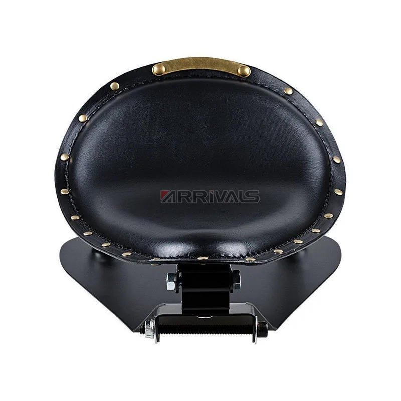 Черное кожаное сиденье для водителя основание пружины и Монтажный кронштейн Harley