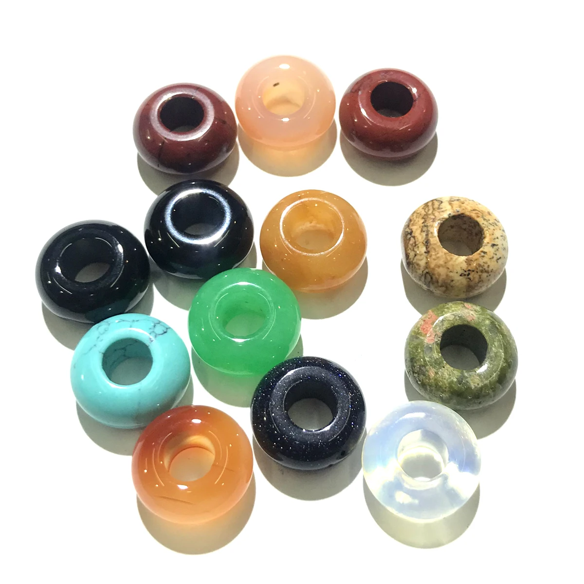 

10 шт. подвески из натурального камня, кристалл, агат, ожерелье, кулон для изготовления ювелирных изделий, хорошее качество, размер 7,5 мм x 14 мм