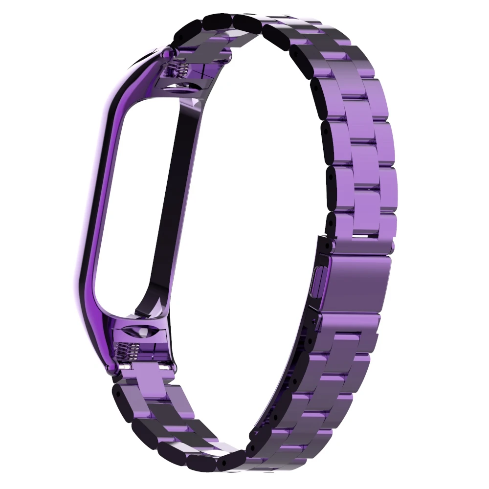 HANGRUI mi Band 4 металлический ремешок из нержавеющей стали для Xiaomi mi Band 4/3 Замена браслета mi band 4 совместимый ремешок с пряжкой