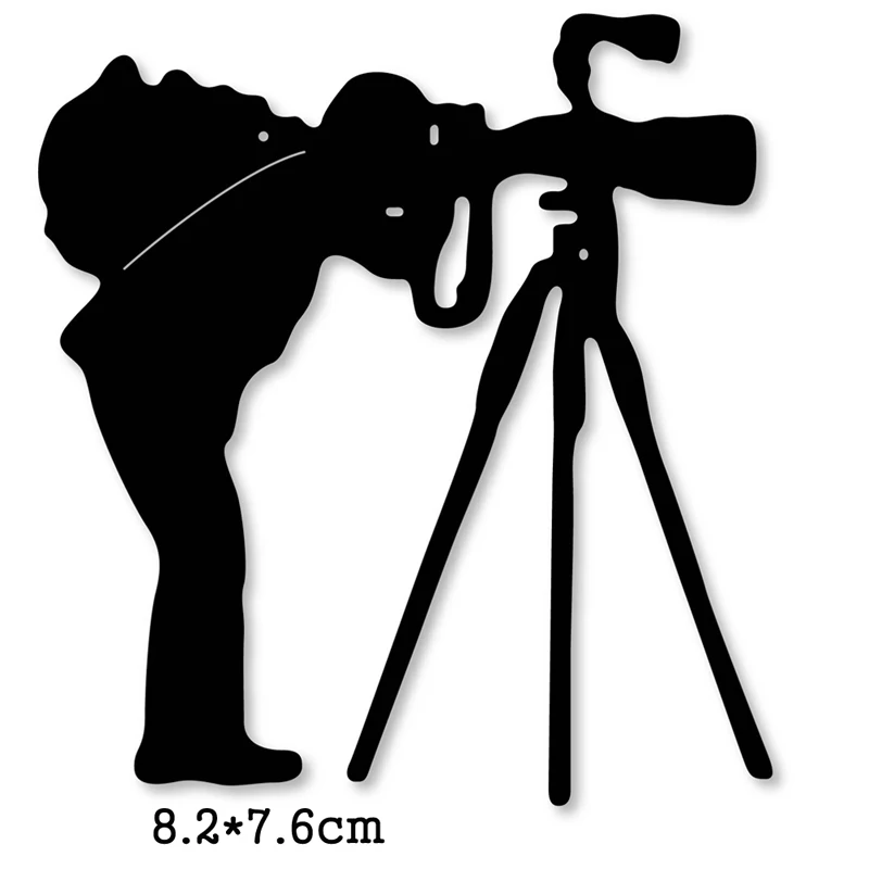 

Metal Cutting Dies Men photography 2020 New Crafts Stencil For DIY Scrapbooking Paper/photo Cards Embossing Die