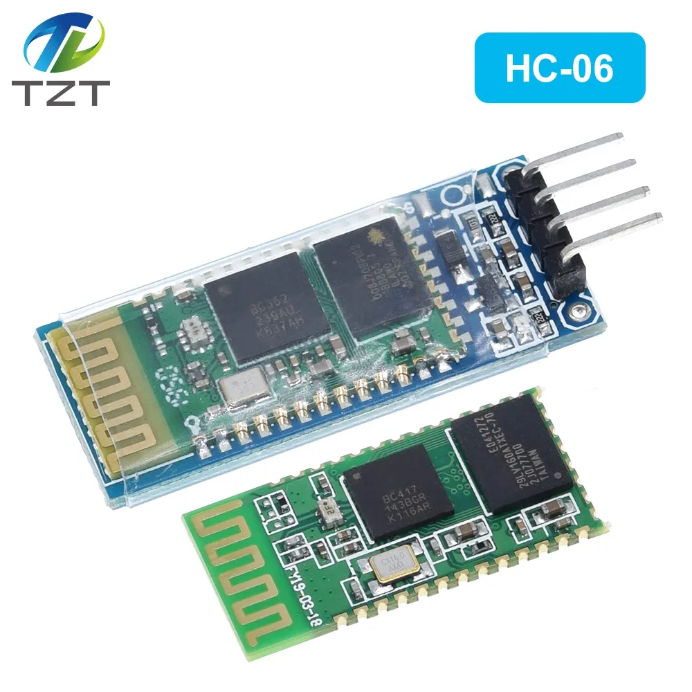 HC06 HC 06 Беспроводной Серийный 4 Pin Bluetooth радиочастотный приемопередатчик модуль RS232