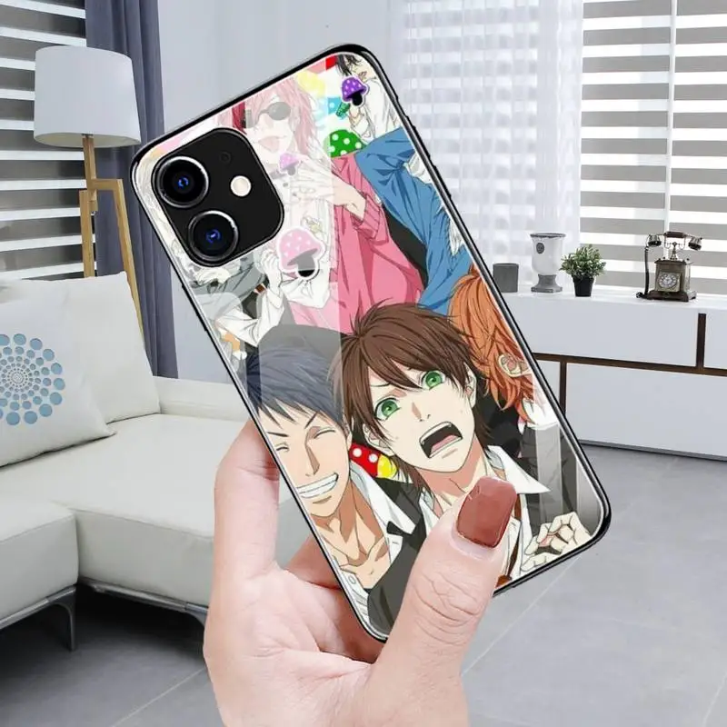 Yarichin B Club Розовый чехол из закаленного стекла для iPhone12 11 Pro XR XS MAX 8X7 6S Plus SE 2020 12 Max Mini |