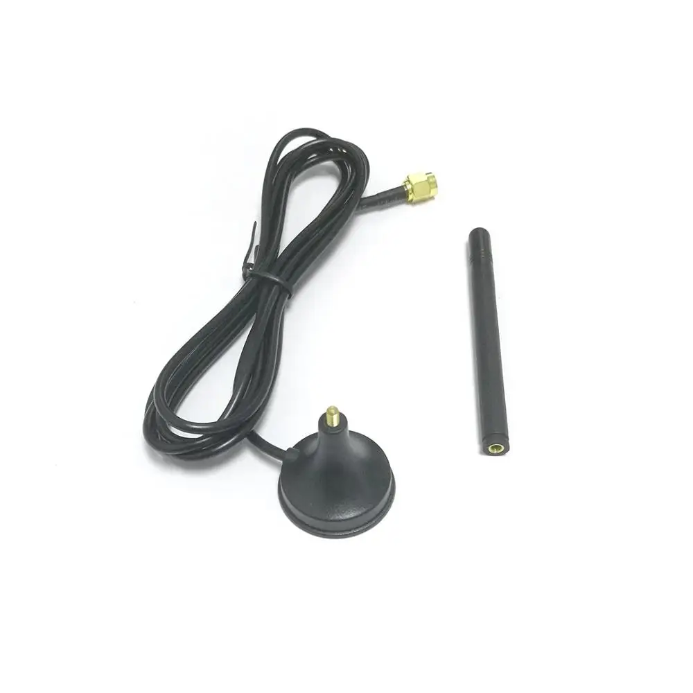 2 4G 3dbi WIFI присоска антенна OMNI ZigBee 1 5 м кабель SMA male #2 модем внешняя антенна|modem external