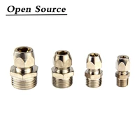 18 14 38 12 bsp male thread 4 6 8 10 12 14 16mm od tube brass ferrule tube compression fitting connector water oil gas