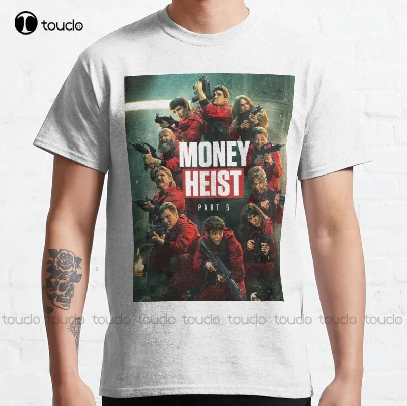 

Новинка, Классическая футболка сезона 5 с надписью «Time Is Money», белые рубашки для мужчин, Футболки унисекс