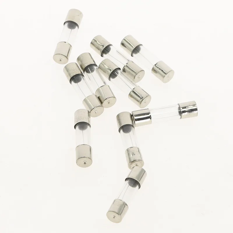 10pcs Fast-blow Glass Fuses Assorted Kit 5*20mm 250V 0.1A 0.2A 0.5A 1A 2A 3A 4A 5A 6A 8A 10A 15A 20A 25A 30A AMP Tube | Обустройство