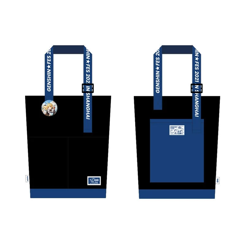 

Genshin Impact официальная Карнавальная сборная серия персонажей фигурок анимационных игр Холщовая Сумка