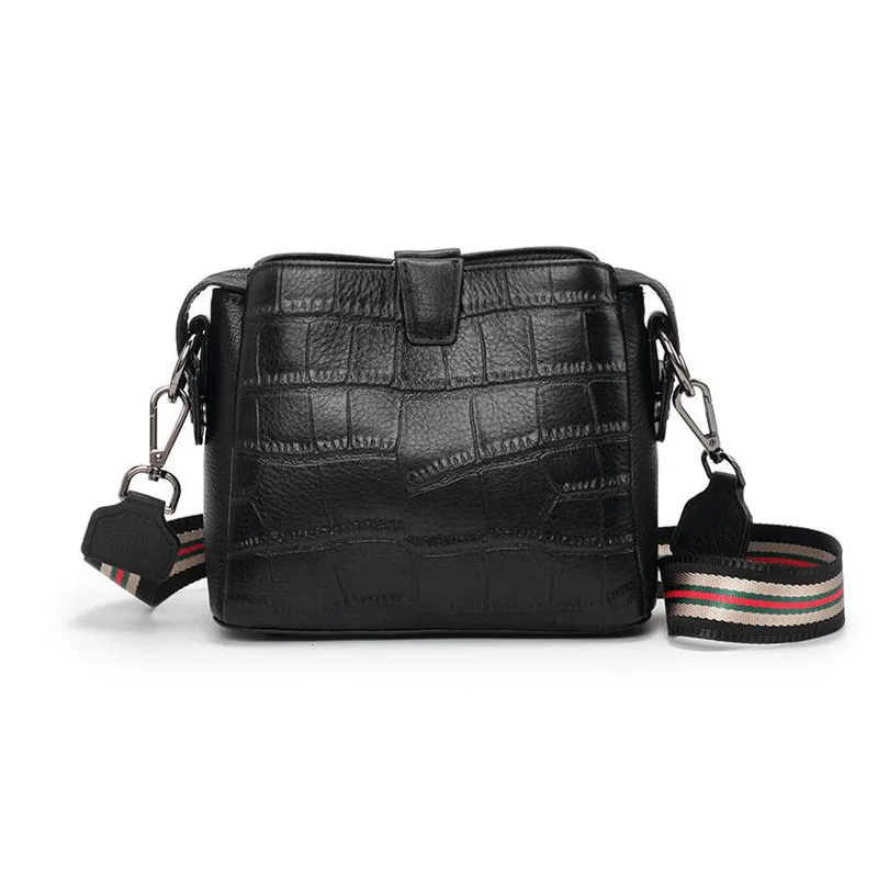 

Women Genuine Leather Bag High Quality Female Bag Fashion bolsa feminina de ombro Real Cowhide Leather Shoulder Bag Female Bag