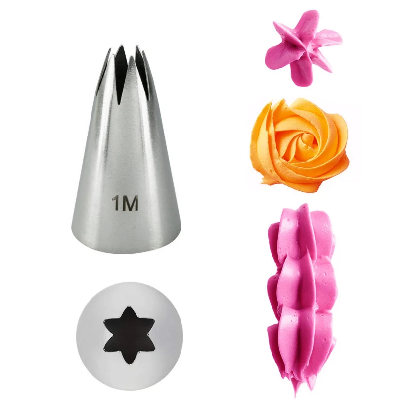 Насадки из нержавеющей стали для украшения торта Кондитерская насадка