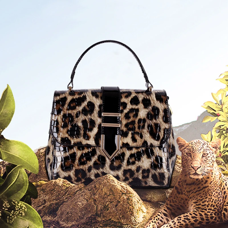 

Leopard Pattern Crossbody Bag for Women 2020 Fashion Shoulder Messenger Bag Ladies Purses and Handbags Channels Handbags Cc Gg