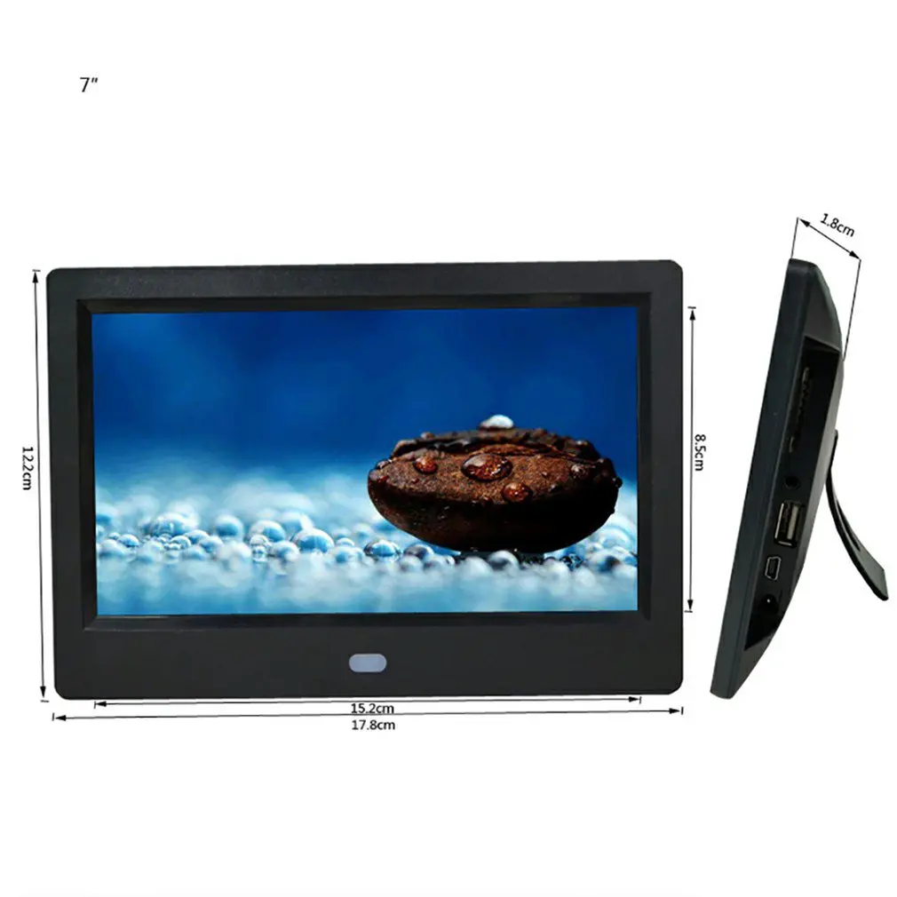 Функцией Мути 7 дюймовая фоторамка Многофункциональный плеер Автоматическая