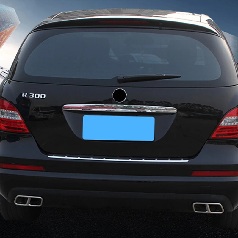 CarManGo For Mercedes Benz R-Class 2014-2017 Car Tail Pipes Exhaust Pipe Cover Trim Frame Sticker Chrome Exterior Accessories | Автомобили