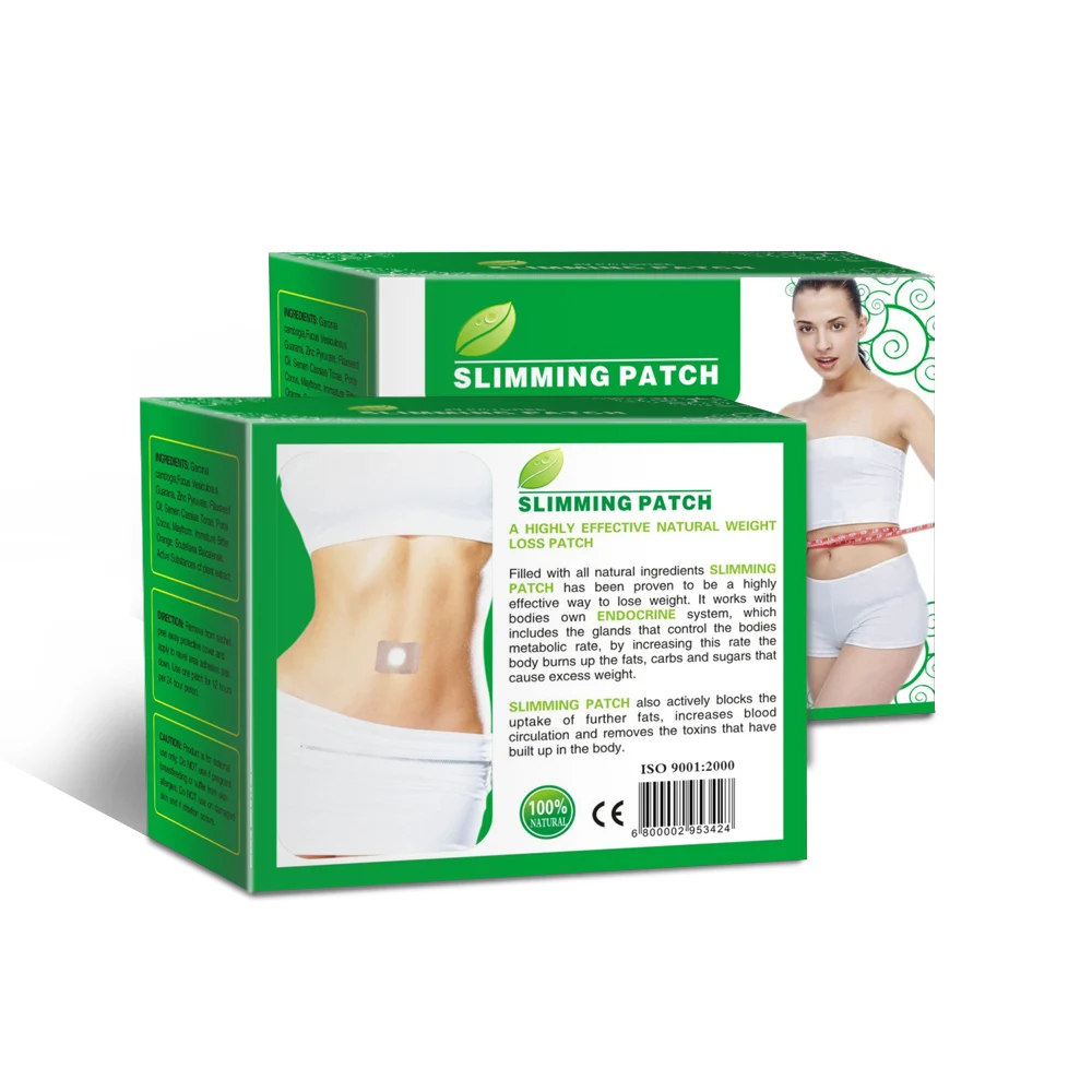 30patch/1box Magnet Slimming Patch Weight Loss Navel Sticker Burning Fat Patche 100% Natural Ingredients Medical Plaster | Красота и