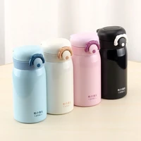300ml kawaii vacuum flasks thermoses insulated bottle student 304 stainless steel water cup small portable trendy coffee cup