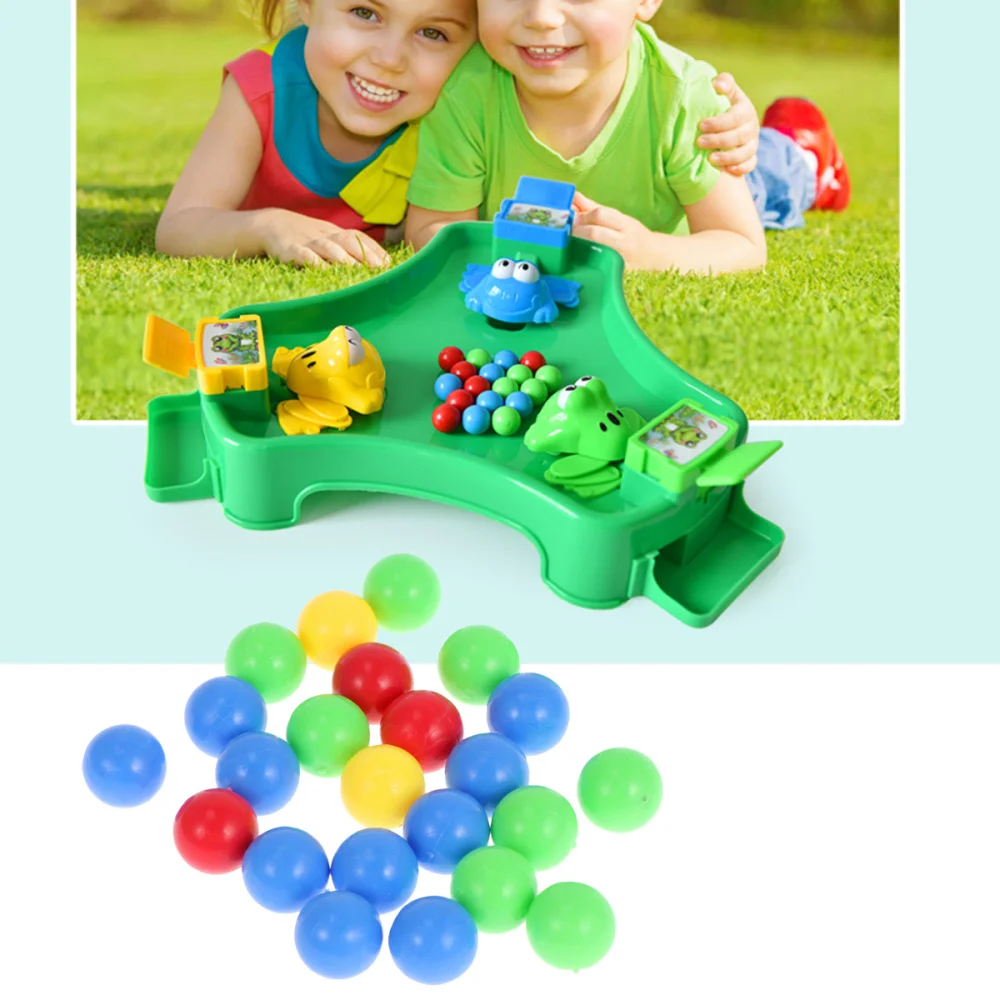 

5 Bags of Total 120pcs Game Replacement Balls Colorful Games Beads Compatible for Hungry Hippos Swallowing Beads Game To