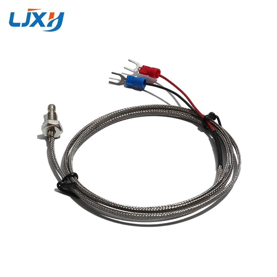 LJXH K-type/E-type/J-type Screw Thermocouple Temperature Control Probe Sensor Thread M6/M8 Thermal Resistance | Бытовая техника