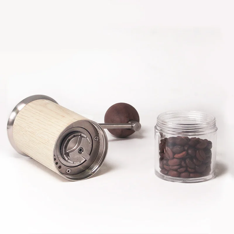 Бесплатная доставка маленькая ручная кофемолка для путешествий дома