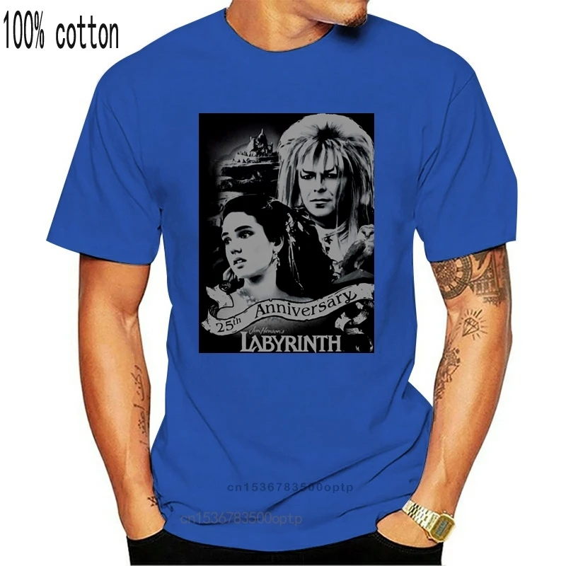 

Новая Лицензированная женская футболка с лабиринтным фильмом на годовщину, все размеры