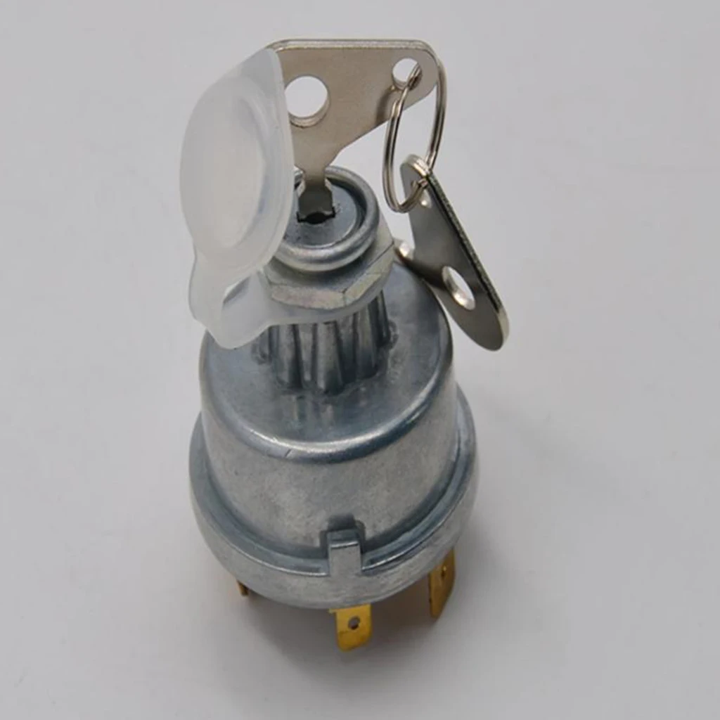 

New IGNITION KEY SWITCH W/ KEY for Lucas 12/24V 128SA Tractor