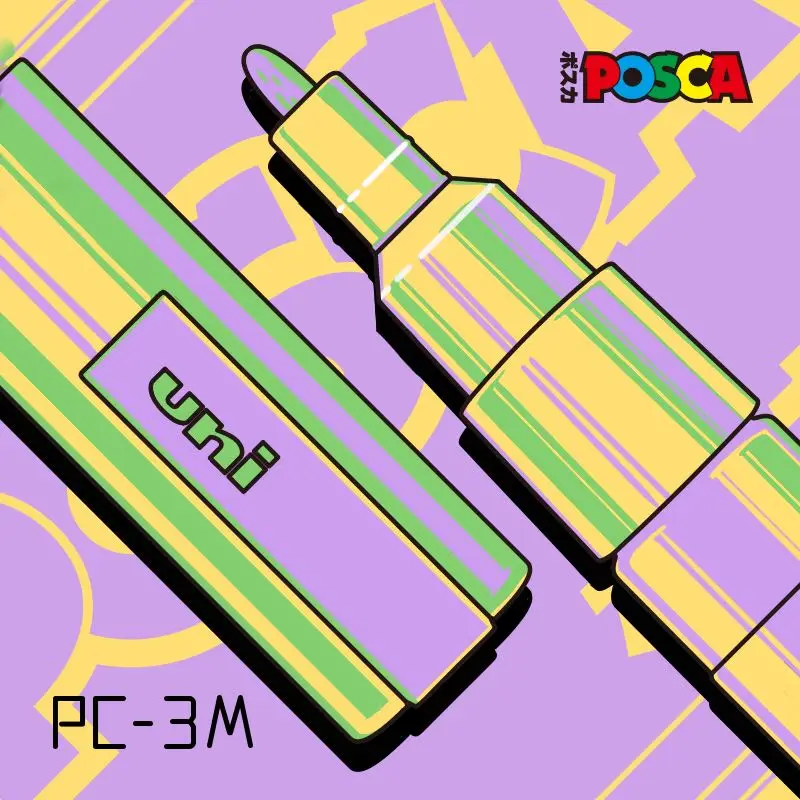 Najtaniej 24 Sztuk Uni Posca PC-3M Marker Do Malowania-bardzo Cienkie Bullet Tip 0.9-1.3mm Marker Do Malowania Długopisy Na Bazie Wody 24 Kolory