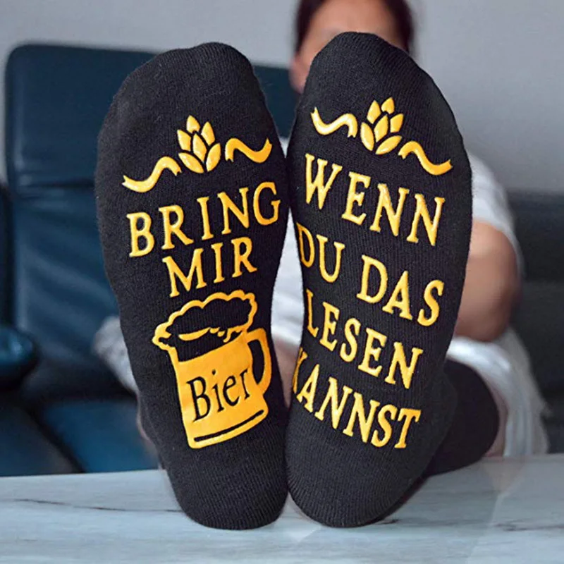 Vertvie унисекс забавные носки с буквенным принтом если вы можете прочитать этот