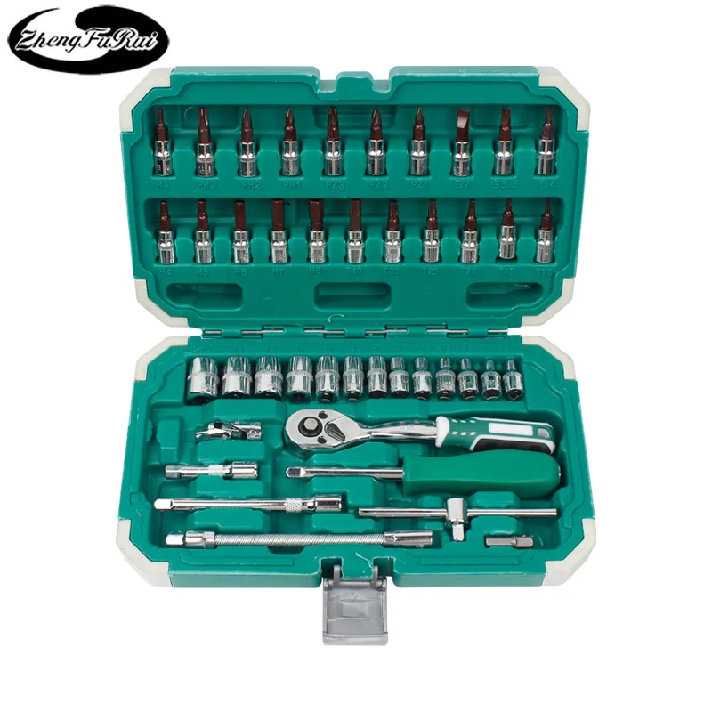 

Obon Auto Repair Combination Tool Set Mirror Socket Ratchet Wrench Xiaofei Auto Maintenance Toolbox