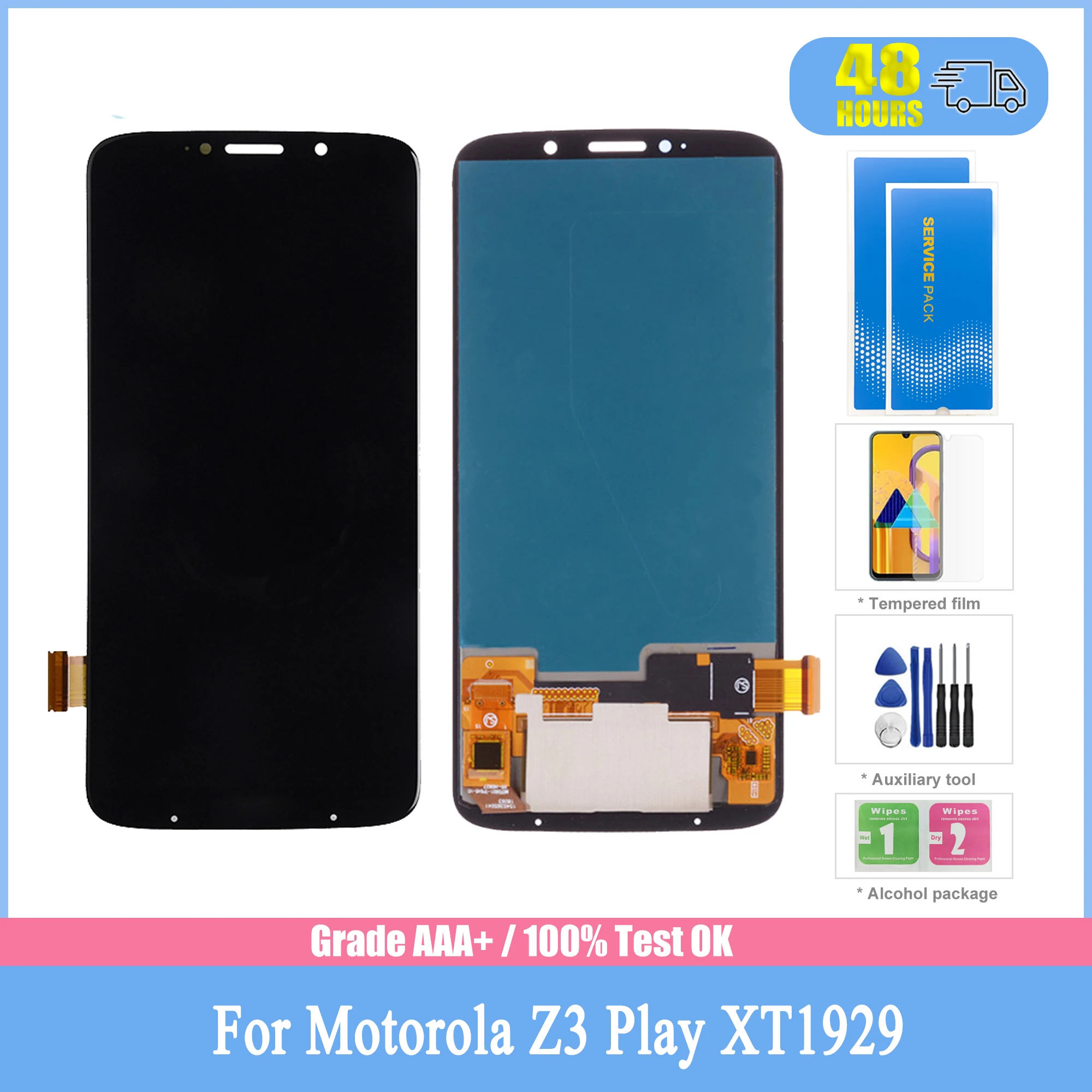 

Оригинальный AMOLED-дисплей для Motorola Z3 Play, ЖК-дисплей с сенсорным экраном 6,01 дюйма Moto Z3 Play xtзакладки, ЖК-экран, панель в сборе